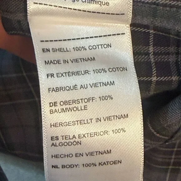 UNTUCKit Shirt Mens XL Gray Plaid Devitt WF Long Sleeve Button Down Cotton Soft - Picture 3 of 10
